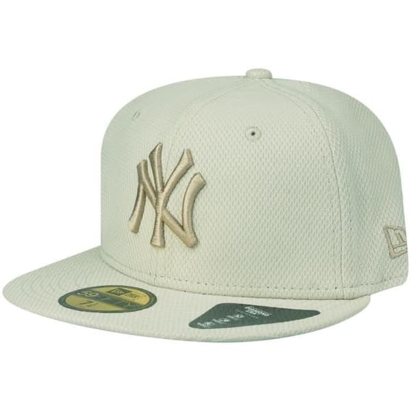 Casque New Era 59Fifty - DIAMOND New York Yankees - Beige - Herr - Sportkläder