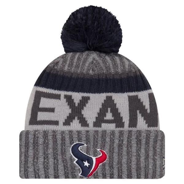 Hatt - New Era - NFL SIDELINE 2017 - Houston Texans - Fleecefoder - 100% akryl