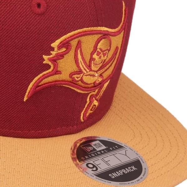 Snapback-keps Tampa Bay Buccaneers - New Era - 9Fifty - Vit/Kardinal - Sportkläder