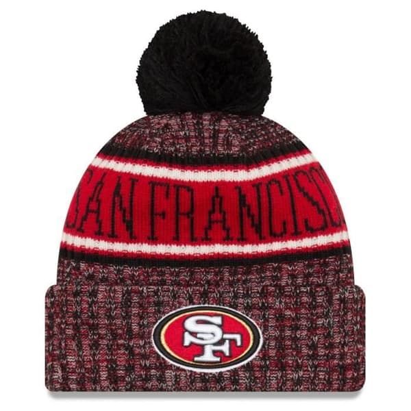 Huvudbonad - New Era - NFL Sideline - San Francisco 49ers - Fleecefoder - 100% akryl
