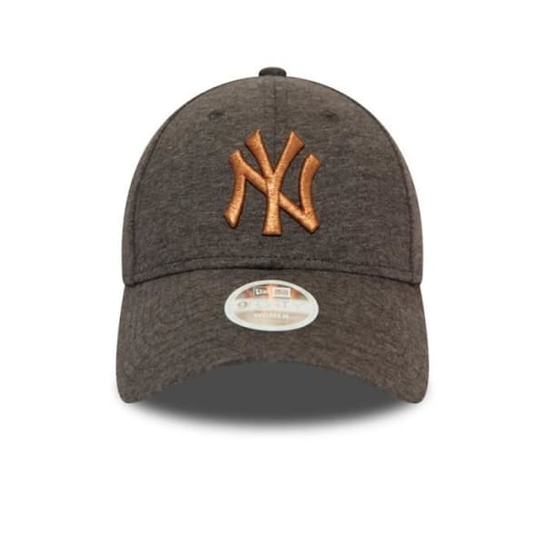 Casquette Femme - New Era - New York Yankees - Grå - Guldig åldrad - 9FORTY