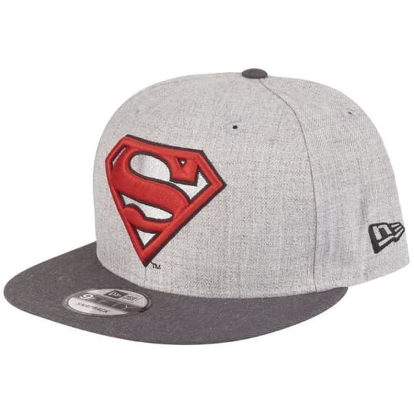 New Era 9Fifty Snapback DC Comics Keps - HEATHER Superman