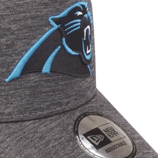 Casquette A-Frame - New Era - NFL Carolina Panthers - Justerbar - 100% Polyester - 3D Broderad Logotyp