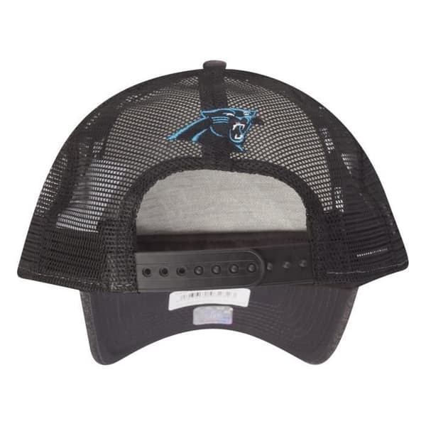 Casquette A-Frame - New Era - NFL Carolina Panthers - Justerbar - 100% Polyester - 3D Broderad Logotyp