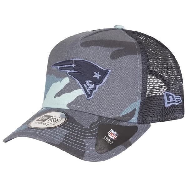 Ny Era Justerbar Trucker Keps - New England Patriots camo