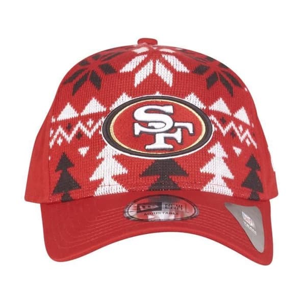 Truckerkeps - New Era - San Francisco 49ers - Julmotiv - Justerbar snapback - Vinter