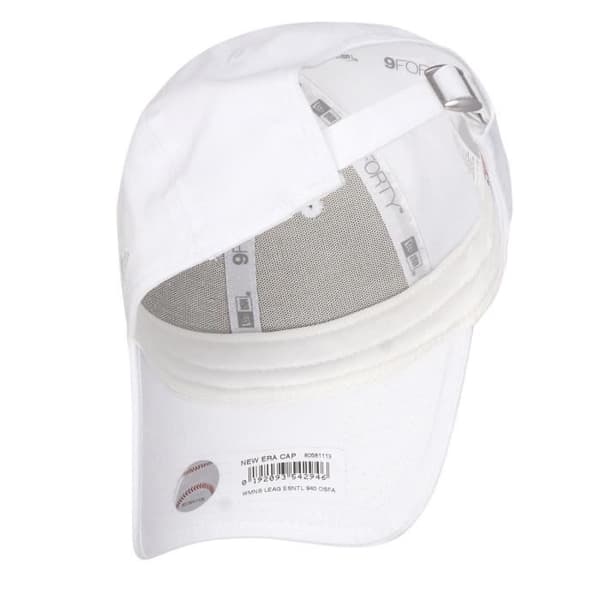 Keps 9FORTY - New Era - New York Yankees - Vit - 100% bomull - Dam