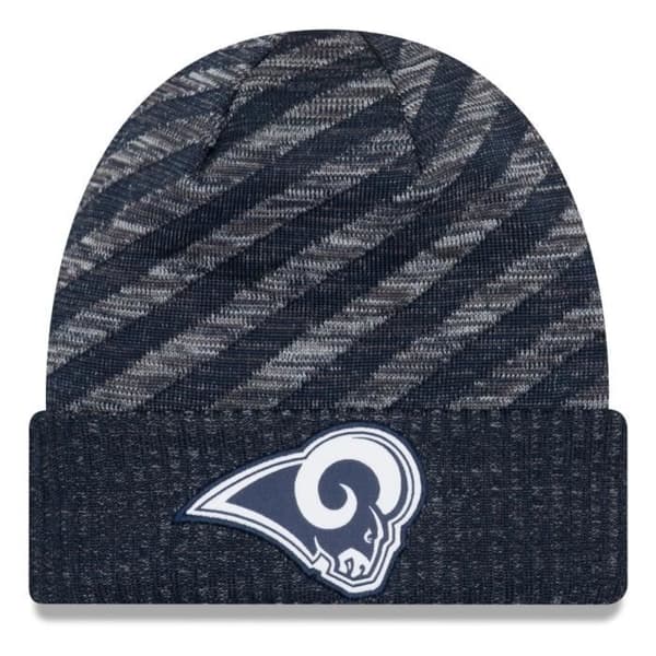 Vintermössa - New Era - NFL Sideline 2018 - Los Angeles Rams - Fleecefoder - 100% akryl
