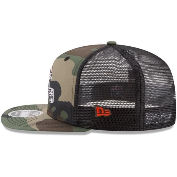 Casquette 9FIFTY - New Era - Cleveland Browns - Wood Camo - Trucker Mesh - One Size