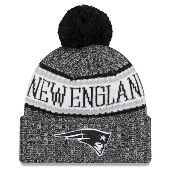 Chapeau - New Era - NFL Sideline 2018 - New England Patriots - Fleecefoder - Vinter