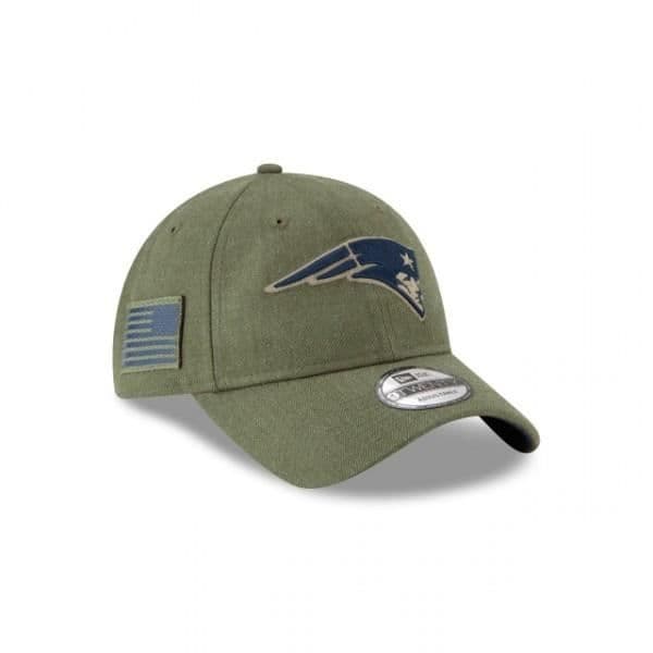 Casque NFL - New Era - New England Patriots - 9Twenty - Salute To Service - Grön