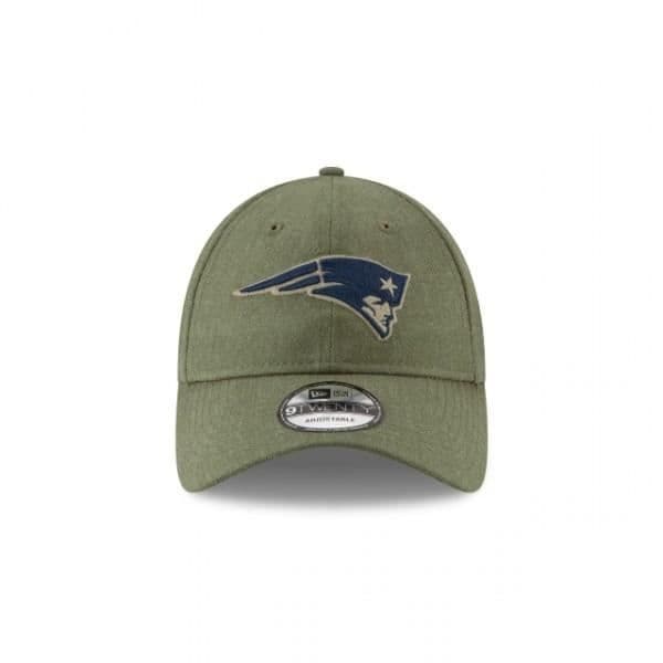Casque NFL - New Era - New England Patriots - 9Twenty - Salute To Service - Grön