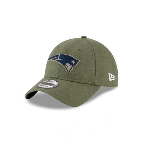 Casque NFL - New Era - New England Patriots - 9Twenty - Salute To Service - Grön