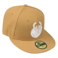 Miniatyrbild 3 av 3: Casquette ajustée New Era 59Fifty - Milwaukee Bucks - Panama Tan - Herr