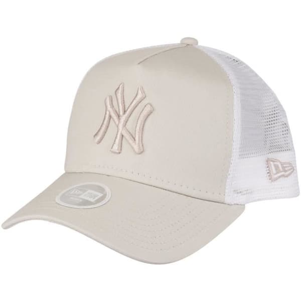 Truckerkeps - New Era - New York Yankees - Beige - One size - Urban stil