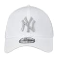 Miniatyrbild 2 av 4: Casquette New Era 39Thirty Stretch - New York Yankees vit / grå - Herr - Sportkläder