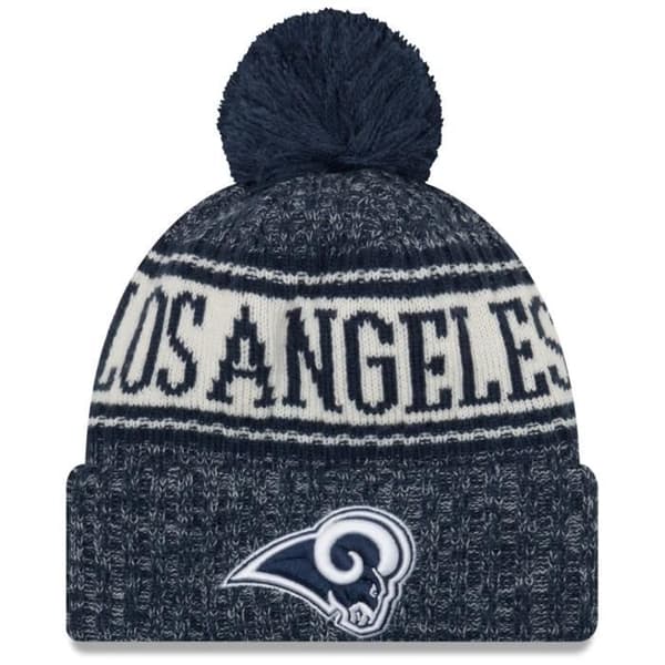 Chapeau - New Era - NFL Sideline 2018 - Los Angeles Rams - Fleecefoder - 100% akryl