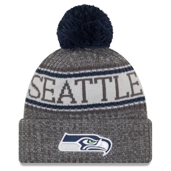 Chapeau - New Era - NFL Sideline - Grafit - Fleece-foder - Vinter