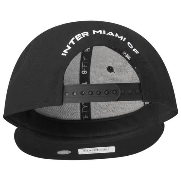 Snapback-keps New Era 9Fifty - MLS Inter Miami - Logofamiljens vapen - Vit/Svart - Sommar