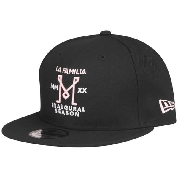 Snapback-keps New Era 9Fifty - MLS Inter Miami - Logofamiljens vapen - Vit/Svart - Sommar