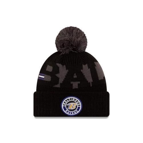 Barnmössa - New Era - NFL 20 Sport Knit - Baltimore Ravens - svart/grå - TU