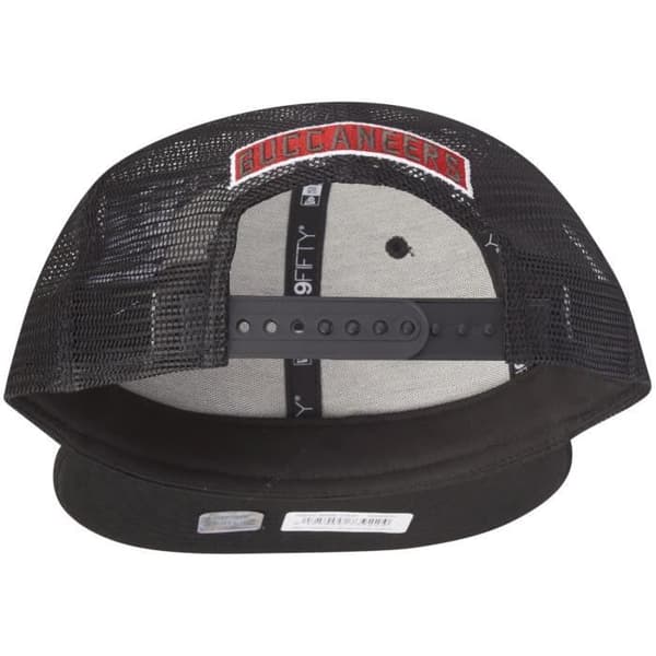 Casquette Trucker Snapback New Era 9Fifty - Tampa Bay Buccaneers - Svart och röd - Herr