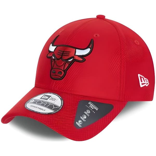 Keps - New Era - Chicago Bulls - Röd - One Size - Sportkläder