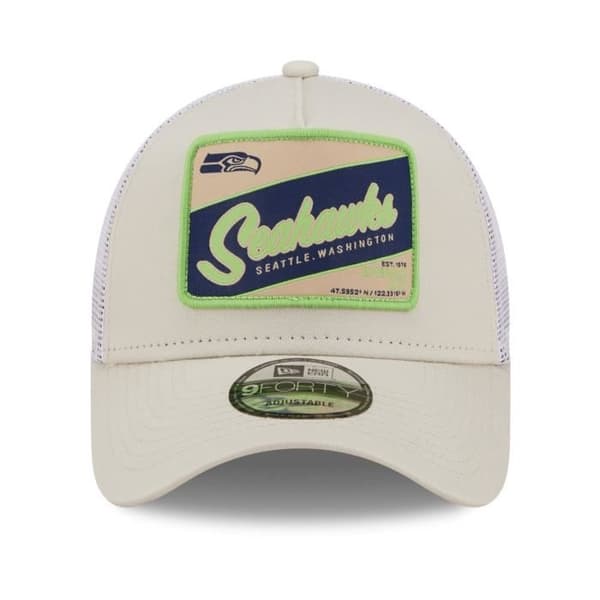 Truckerkeps A-Frame - New Era - Seattle Seahawks - Vit - Herr - Vår / Sommar