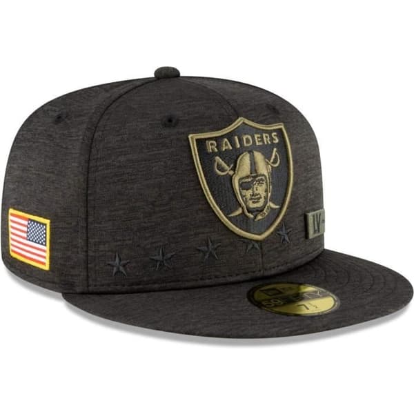 Keps 59FIFTY - New Era - Las Vegas Raiders - Svart - 7 1/4 - Unisex
