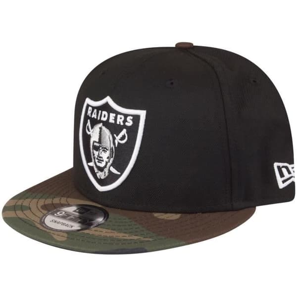 Casquette Snapback Las Vegas Raiders svart camo - New Era - 9Fifty - Sportkläder