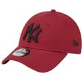 Miniatyrbild 1 av 4: Keps - NEW ERA - Junior Youth - Bordeaux - Broderad New York Yankees-logotyp - Dragningslänk