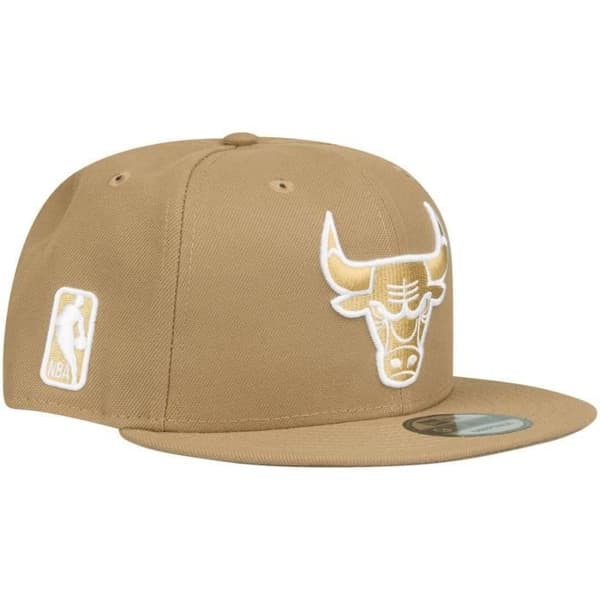 Casquette Snapback New Era 9Fifty - Chicago Bulls khaki - Herr
