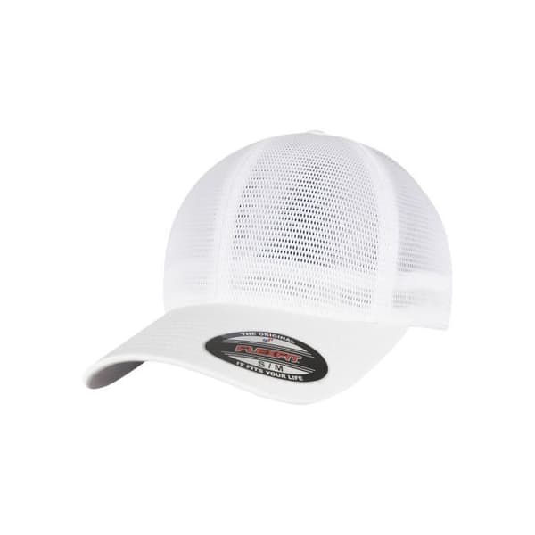 Casquet - Urban Classics - 360 Omnimesh Basic - Vit - Bomull - Polyester
