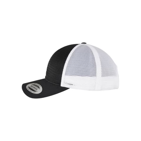 Keps - Urban Classics - 360 Omnimesh - Bomull - Svart/Vit - One Size