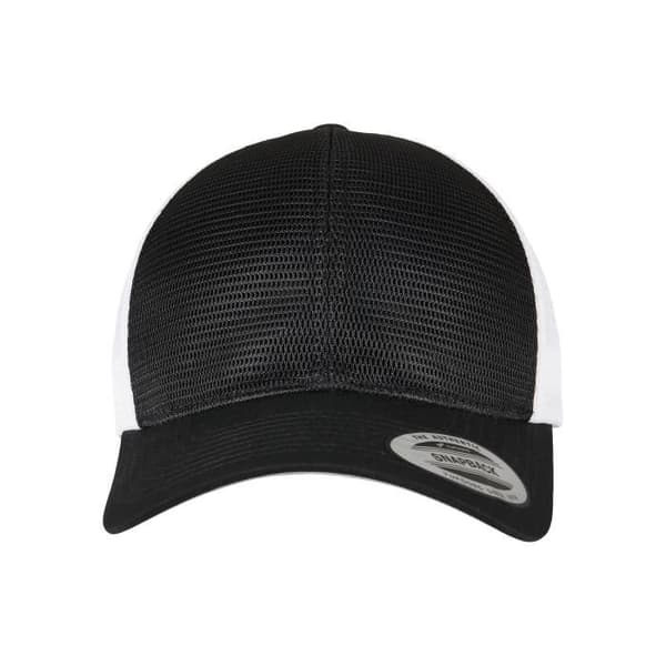 Keps - Urban Classics - 360 Omnimesh - Bomull - Svart/Vit - One Size