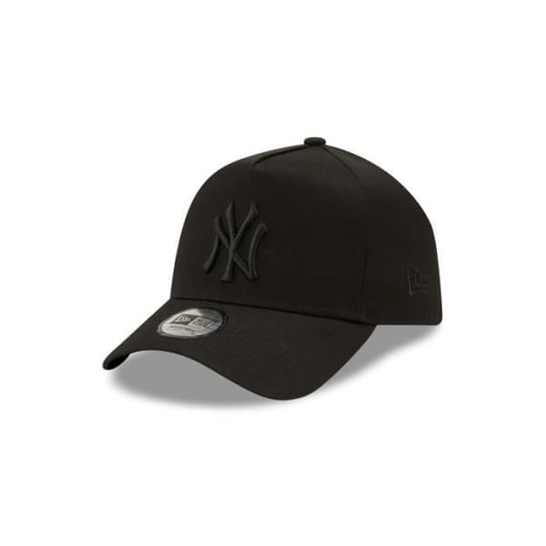 New Era-keps - COLOUR ESS EFRAME NEYYAN - Svart - Strukturerad krona - Böjd skärm