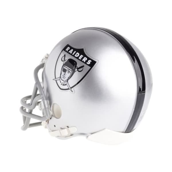 Mini fotbollshjälm Oakland Raiders Throwback 1963 - RIDDELL - Vit - Svart - Plastisk