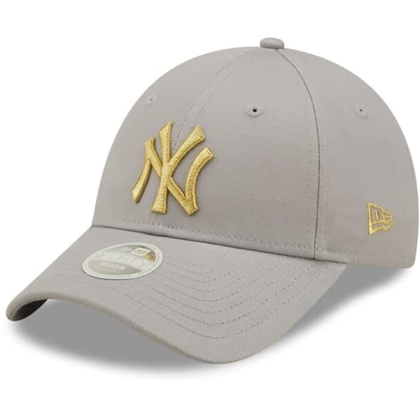 Casquette Dam New Era 9Forty - METALLIC New York Yankees grå - Sportkläder
