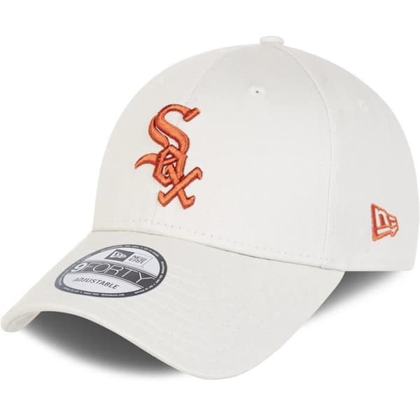 Casque New Era 9Forty Strapback - Chicago White Sox - stone toffe - Herr - 100% bomull