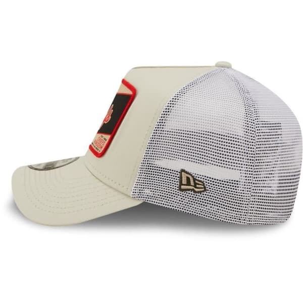 New Era A-Frame Trucker Cap - Kansas City Chiefs stenbeige