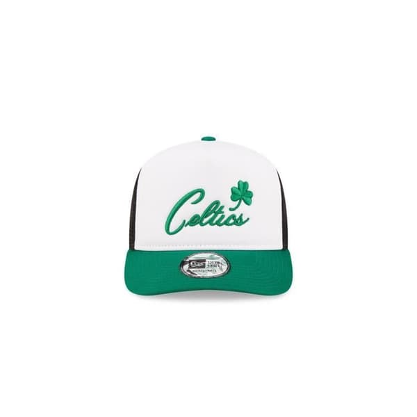 Herr New Era Boston Celtics Team Color A-Frame Trucker Cap - Grön - 60285234