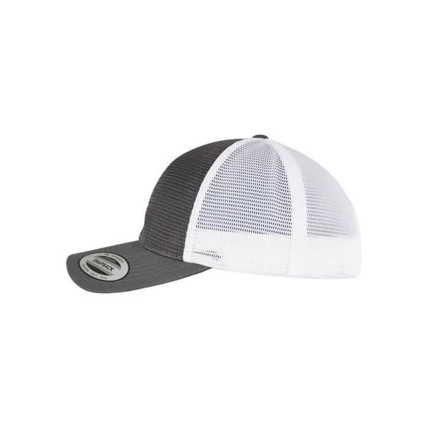 Casquette - Urban Classics - 360 Omnimesh - Bomull - Mörkbrun/vit - En storlek