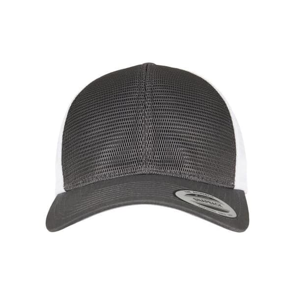 Casquette - Urban Classics - 360 Omnimesh - Bomull - Mörkbrun/vit - En storlek