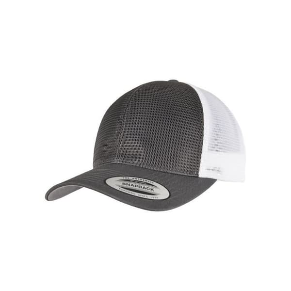 Casquette - Urban Classics - 360 Omnimesh - Bomull - Mörkbrun/vit - En storlek