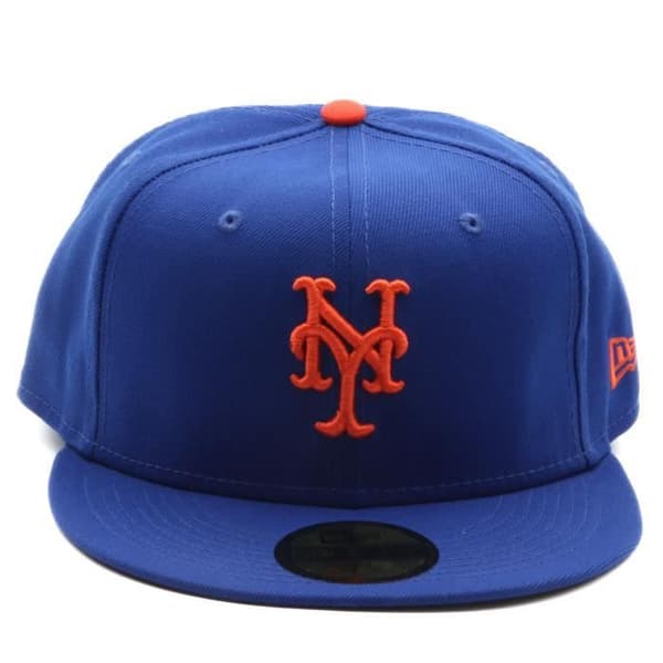 Keps - New Era - NEW YORK METS - Blå - Storlek 7 1/8 - 100% bomull