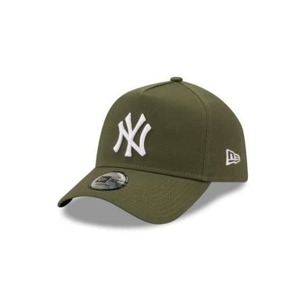 New Era keps - COLOUR ESS EFRAME NEYYAN - Kaki - Strukturerad krona - Tryckknappsstängning