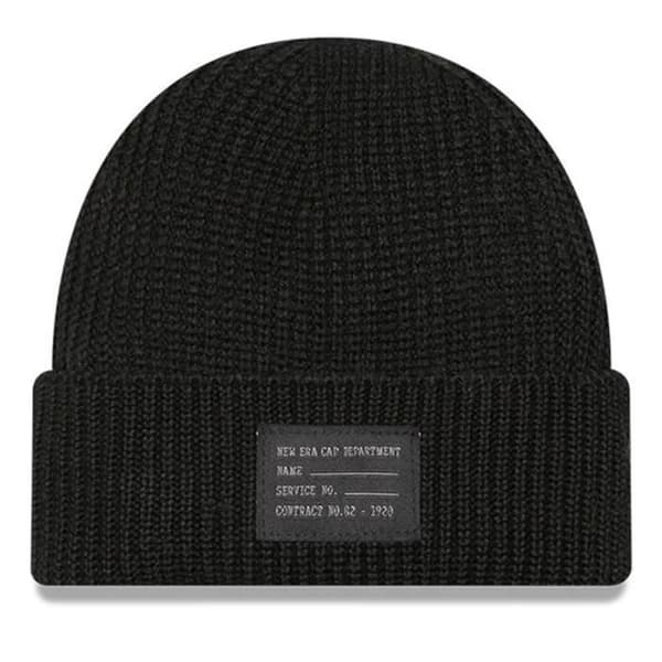 Bonett New Era Ullmix Kort Manschett - NEW ERA - Kort dockerstil - Svart