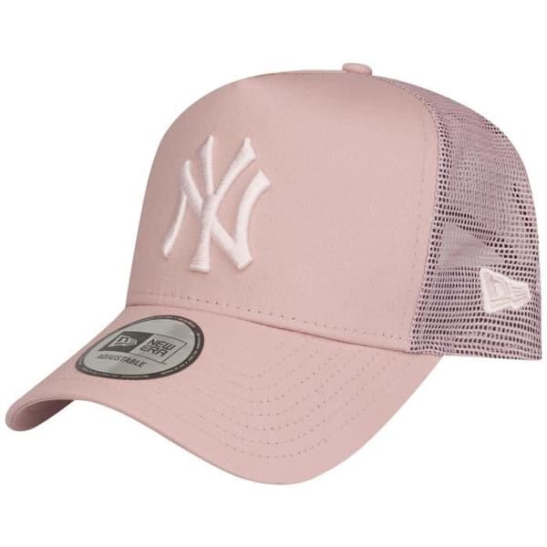 Casquette Trucker New Era - New York Yankees - Vit och smutsros - Man