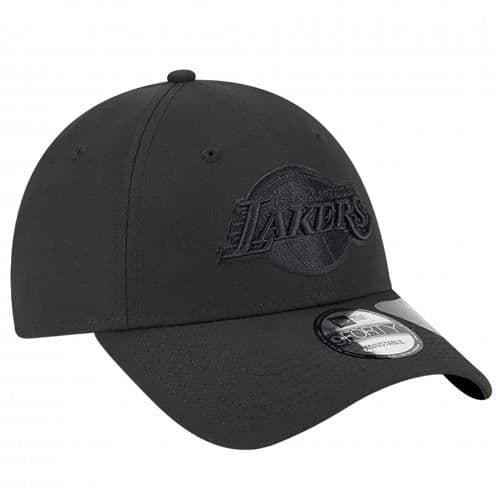 Keps för män Lakers svart - New Era - Modell 60424786 - 100 % återvunnen polyester - Böjd skärm - Sportmode