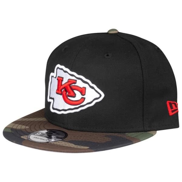 Casquette New Era 9Fifty Snapback - Kansas City Chiefs svart camo